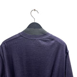 エルメス HERMES ツイルレーヌショートスリーブトップス ４H2825DL PURPLE ウール レディース 半袖Ｔシャツ