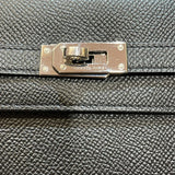 エルメス HERMES ケリートゥーゴー Y刻 ブラック　シルバー金具 エプソン レディース ハンドバッグ