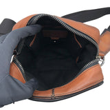 ベルルッティ Berluti モノリスPM ブラウン　SV金具 スクリットカリグラフィ メンズ ショルダーバッグ