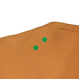 エルメス HERMES セリエボタンノーカラージャケット オレンジ シルク レディース ノーカラージャケット