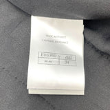 シャネル CHANEL カメリア装飾 ノーカラーツイードジャケット P75860 ブラック ウール レディース その他アウター