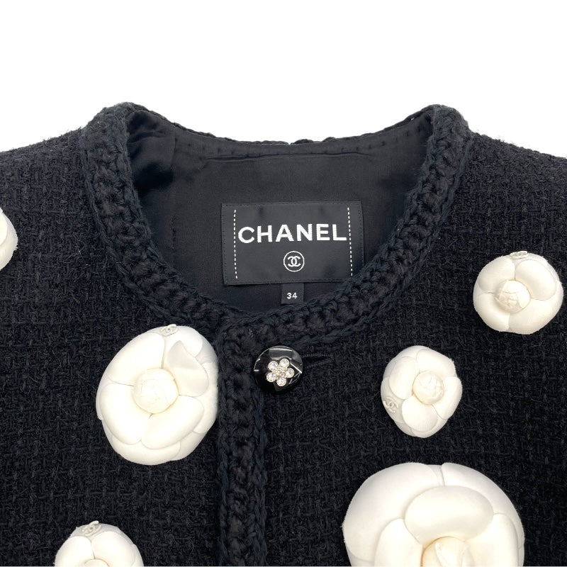 美品✨CHANEL ジャケット　半袖　ボウタイ　34 rinkan_50211-241001-0441