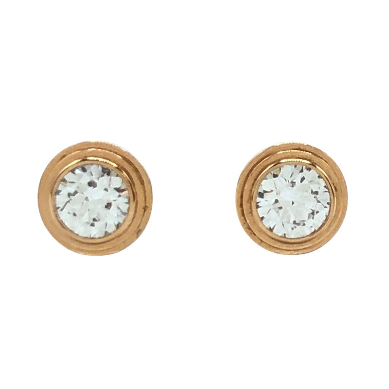 カルティエ Cartier ダム―ル　１Pダイヤピアス　MM K18PG ジュエリー
