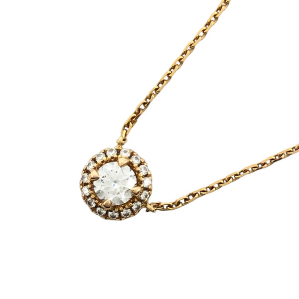 カルティエ Cartier ディスティネダイヤネックレス K18PG