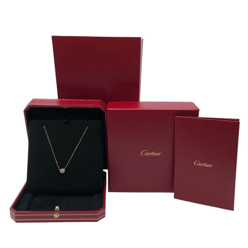 カルティエ Cartier ディスティネダイヤネックレス K18PG ジュエリー