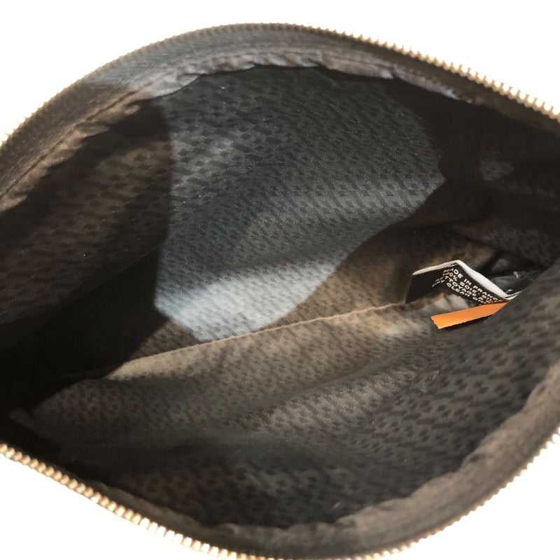 エルメス HERMES シルキーポケット ブラック ユニセックス ポーチ