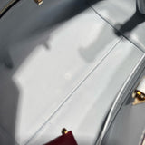ルイ・ヴィトン LOUIS VUITTON ミラPM M55312 ルージュカーマイン・ライトブルー レザー レディース ハンドバッグ