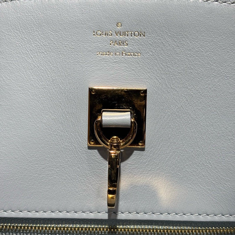 ルイ・ヴィトン LOUIS VUITTON ミラPM M55312 ルージュカーマイン・ライトブルー レザー レディース ハンドバッグ