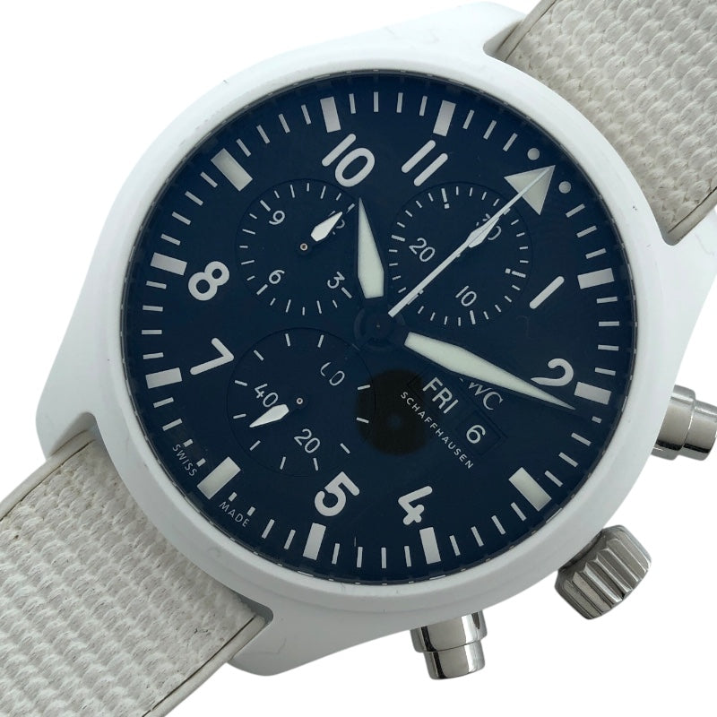 インターナショナルウォッチカンパニー IWC パイロットウォッチ クロノグラフ トップガン レイク タホ IW389105 セラミック メンズ 腕時計