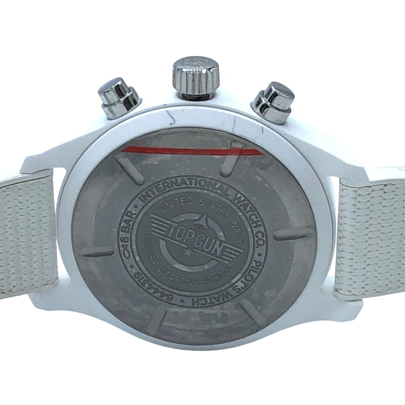 インターナショナルウォッチカンパニー IWC パイロットウォッチ クロノグラフ トップガン レイク タホ IW389105 セラミック メンズ 腕時計