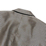 ドルチェ＆ガッバーナ Dolce & Gabbana MARTINI ドット柄テーラードジャケット G2742T シルバー シルク メンズ テーラードジャケット