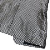 ドルチェ＆ガッバーナ Dolce & Gabbana MARTINI ドット柄テーラードジャケット G2742T シルバー シルク メンズ テーラードジャケット