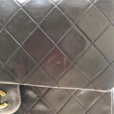 シャネル CHANEL マトラッセ25 A01112 ブラック・ゴールド金具 ラム レディース ショルダーバッグ