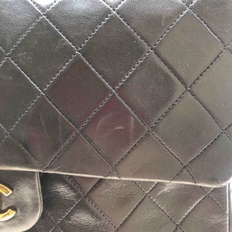 シャネル CHANEL マトラッセ25 A01112 ブラック・ゴールド金具 ラム レディース ショルダーバッグ