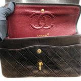 シャネル CHANEL マトラッセ25 A01112 ブラック・ゴールド金具 ラム レディース ショルダーバッグ
