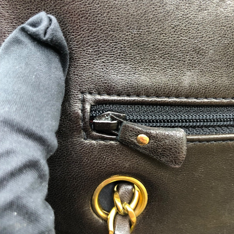 シャネル CHANEL マトラッセ25 A01112 ブラック・ゴールド金具 ラム レディース ショルダーバッグ