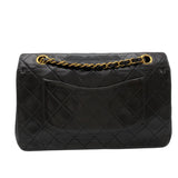 シャネル CHANEL マトラッセ25 A01112 ブラック・ゴールド金具 ラム レディース ショルダーバッグ