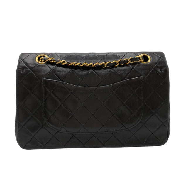 シャネル CHANEL マトラッセ25 A01112 ブラック・ゴールド金具 ラム レディース ショルダーバッグ