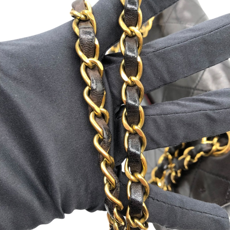 シャネル CHANEL マトラッセ25 A01112 ブラック・ゴールド金具 ラム レディース ショルダーバッグ