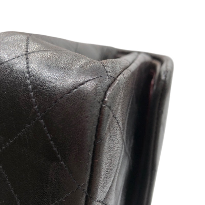 シャネル CHANEL マトラッセ25 A01112 ブラック・ゴールド金具 ラム レディース ショルダーバッグ