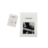 シャネル CHANEL 総柄ハーフジップ ベロアトップス P74548 ブラック ビスコース78% ポリアミド20％ エラスタン2% レディース その他トップス