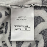 シャネル CHANEL 総柄ハーフジップ ベロアトップス P74548 ブラック ビスコース78% ポリアミド20％ エラスタン2% レディース その他トップス