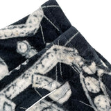 シャネル CHANEL 総柄ハーフジップ ベロアトップス P74548 ブラック ビスコース78% ポリアミド20％ エラスタン2% レディース その他トップス
