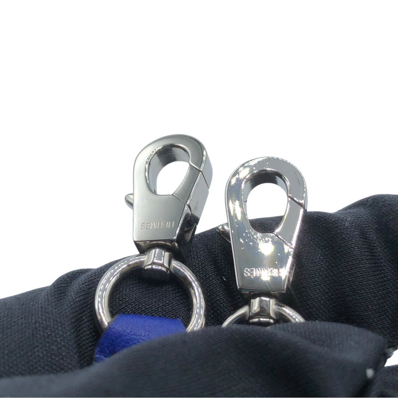 エルメス HERMES タイニーケリー □O刻 ブルーエレクトリック　シルバー金具 スイフト レディース ショルダーバッグ