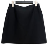 ヴァレンティノ VALENTINO スカート 40 ブラック ウール/シルク レディース スカート