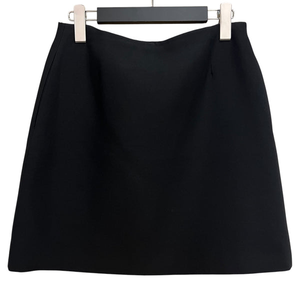 「かわいい～！」 ヴァレンティノ VALENTINO スカート 40 ブラック ウール/シルク スカート