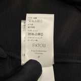 パトゥ PATOU アイコニックドレープシルクブラウス BL0030013999B ブラック シルク レディース 長袖シャツ
