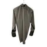 パトゥ PATOU アイコニックドレープシルクブラウス BL0030013999B ブラック シルク レディース 長袖シャツ