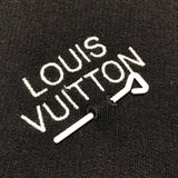 ルイ・ヴィトン LOUIS VUITTON シグネチャーロゴスウェットパーカー HNY56W ブラック コットン メンズ パーカー