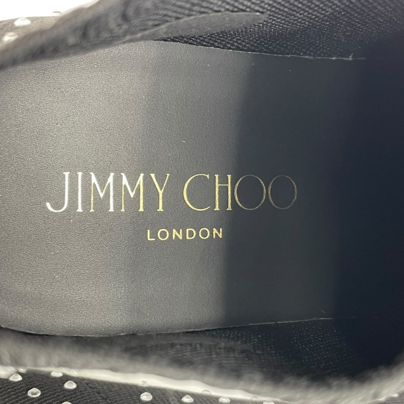 ジミーチュウ JIMMY CHOO ストーン装飾ソックススニーカー ブラック　 レディース スニーカー