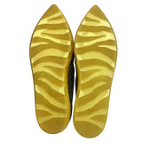 ジミーチュウ JIMMY CHOO グリッタースリッポン シルバー×イエロー 38 グリッター レディース スリッポン