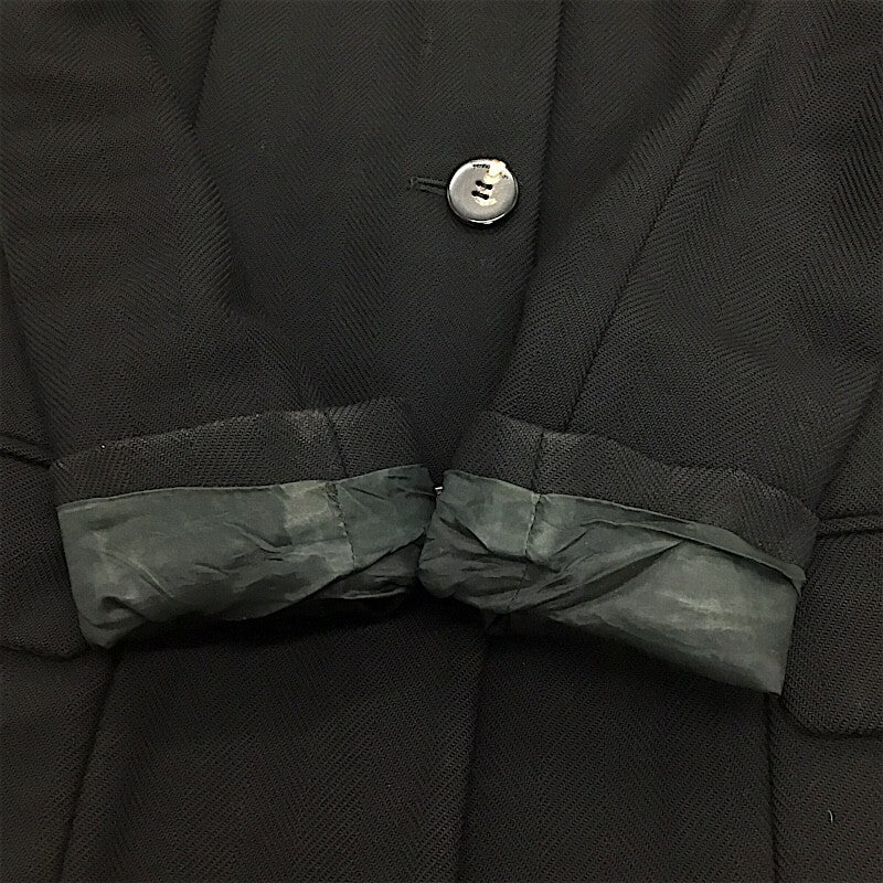 サルヴァトーレ・フェラガモ Salvatore Ferragamo テーラードジャケット 38 AW/F ブラック ウール レディース テーラードジャケット