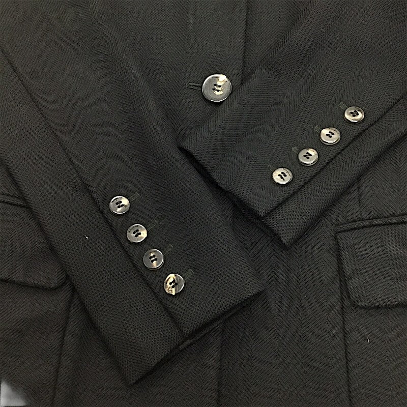 サルヴァトーレ・フェラガモ Salvatore Ferragamo テーラードジャケット 38 AW/F ブラック ウール レディース テーラードジャケット