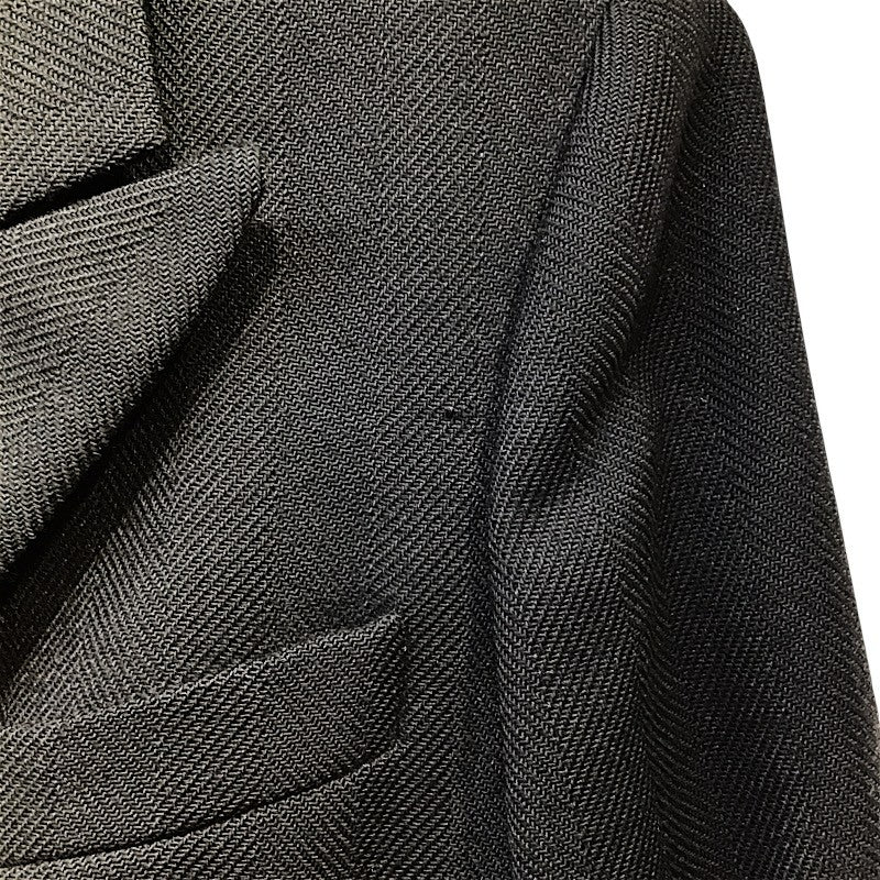 サルヴァトーレ・フェラガモ Salvatore Ferragamo テーラードジャケット 38 AW/F ブラック ウール レディース テーラードジャケット
