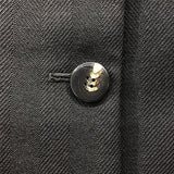 サルヴァトーレ・フェラガモ Salvatore Ferragamo テーラードジャケット 38 AW/F ブラック ウール レディース テーラードジャケット