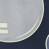 エルメス HERMES 総柄シルクブラウス パープル シルク レディース 長袖シャツ