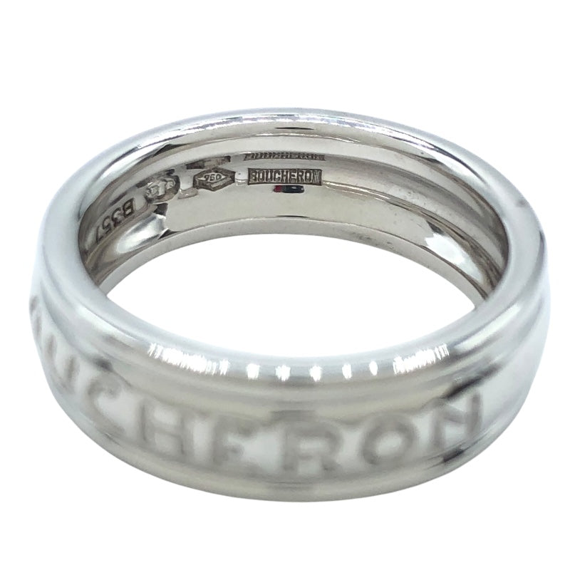 ブシュロン BOUCHERON ロゴリング K18WG ジュエリー