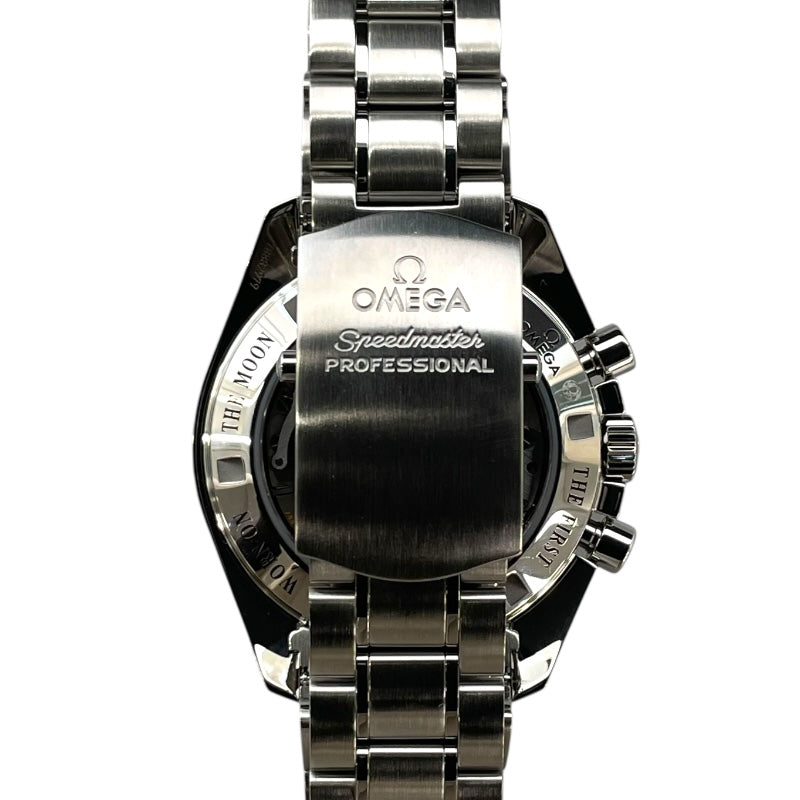 オメガ OMEGA スピードマスター ムーンウォッチ プロフェッショナル クロノグラフ 311.30.42.30.01.006 ブラック SS 手巻き メンズ 腕時計