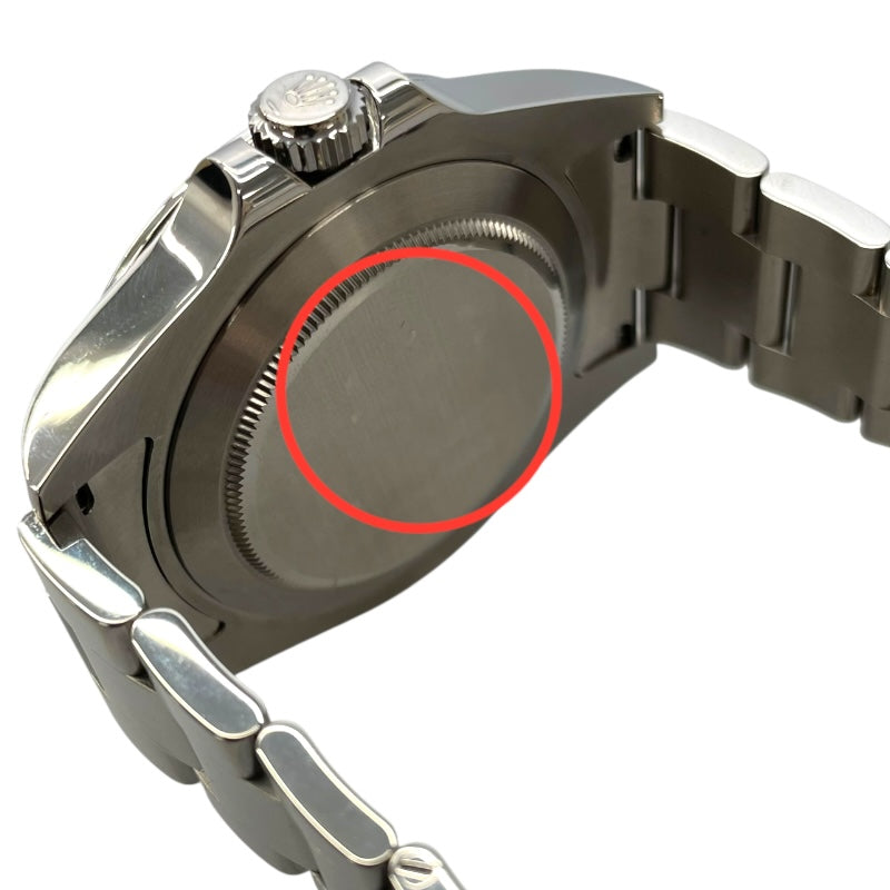 ロレックス ROLEX エクスプローラー2 216570 ブラック SS 自動巻き メンズ 腕時計