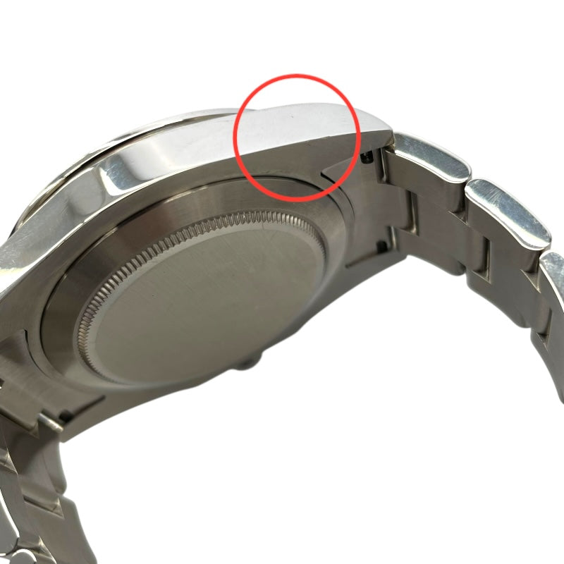 ロレックス ROLEX エクスプローラー2 216570 ブラック SS 自動巻き メンズ 腕時計