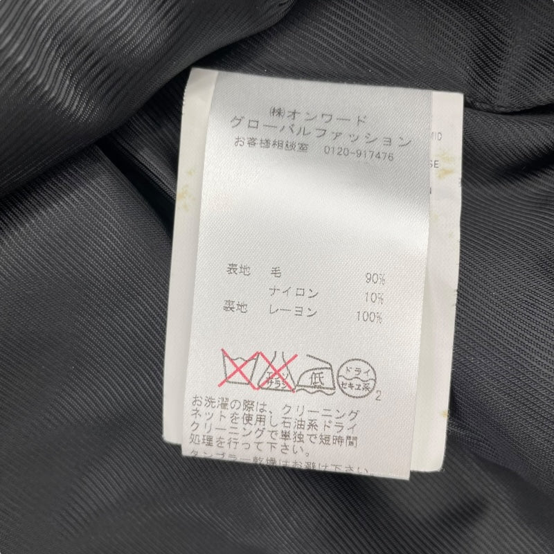ミッソーニ MISSONI 総柄ニットコート ベージュ コットン レディース その他アウター