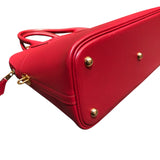エルメス HERMES ボリード31 □D刻印 ルージュヴィフ・ゴールド金具 クシュベル レディース ハンドバッグ