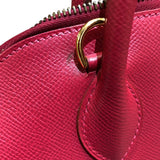エルメス HERMES ボリード31 □D刻印 ルージュヴィフ・ゴールド金具 クシュベル レディース ハンドバッグ