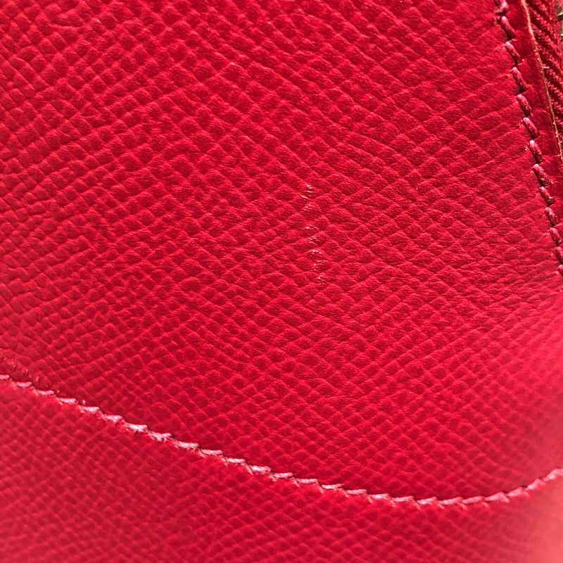 エルメス HERMES ボリード31 □D刻印 ルージュヴィフ・ゴールド金具 クシュベル レディース ハンドバッグ