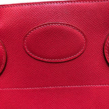 エルメス HERMES ボリード31 □D刻印 ルージュヴィフ・ゴールド金具 クシュベル レディース ハンドバッグ