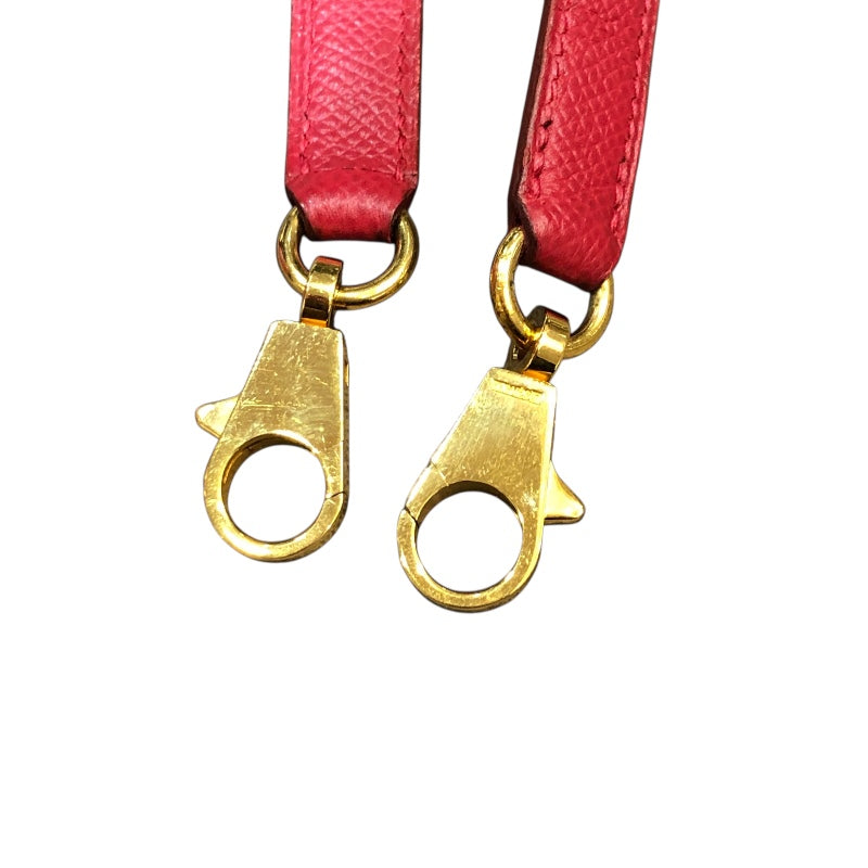 エルメス HERMES ボリード31 □D刻印 ルージュヴィフ・ゴールド金具 クシュベル レディース ハンドバッグ